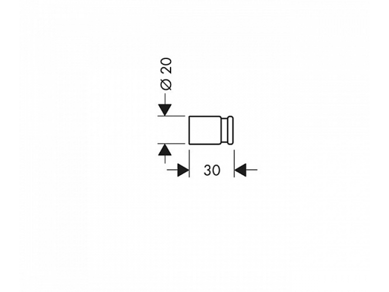 Купить Крючок Hansgrohe Atoll 40537810, хром sntx