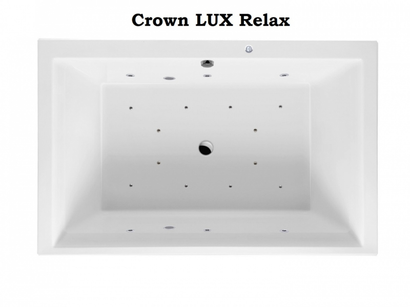 Купить Ванна акриловая Excellent Crown Lux 190 х 120 см