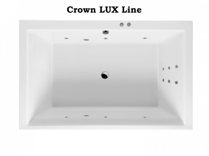 Купить Ванна акриловая Excellent Crown Lux 190 х 120 см