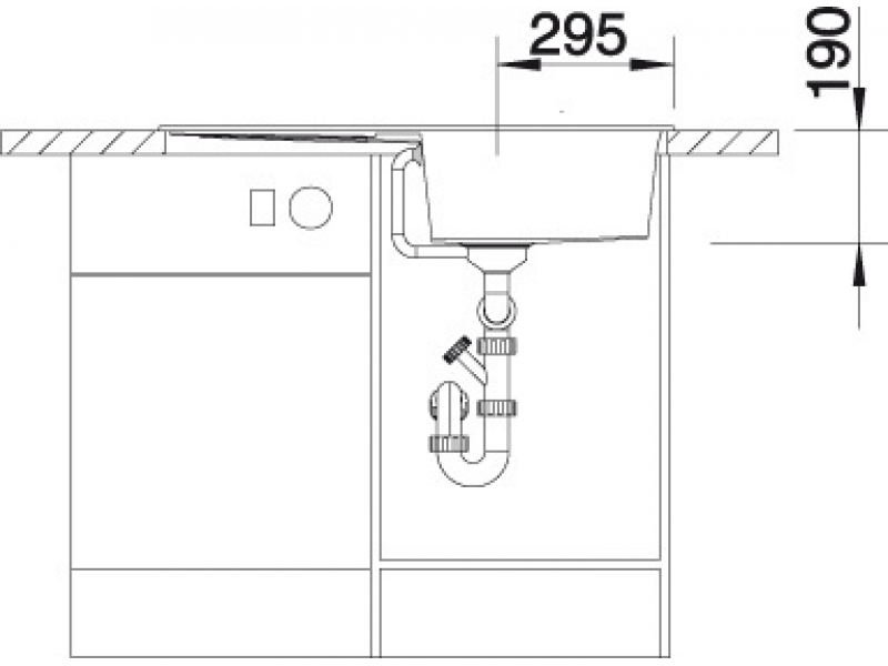 Купить Мойка Blanco Metra 5 S 513044, антрацит