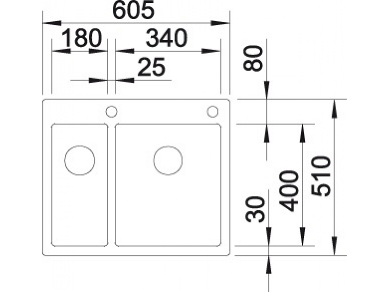 Купить Мойка Blanco Claron 340/180-IF 517224 (517225), левая/правая