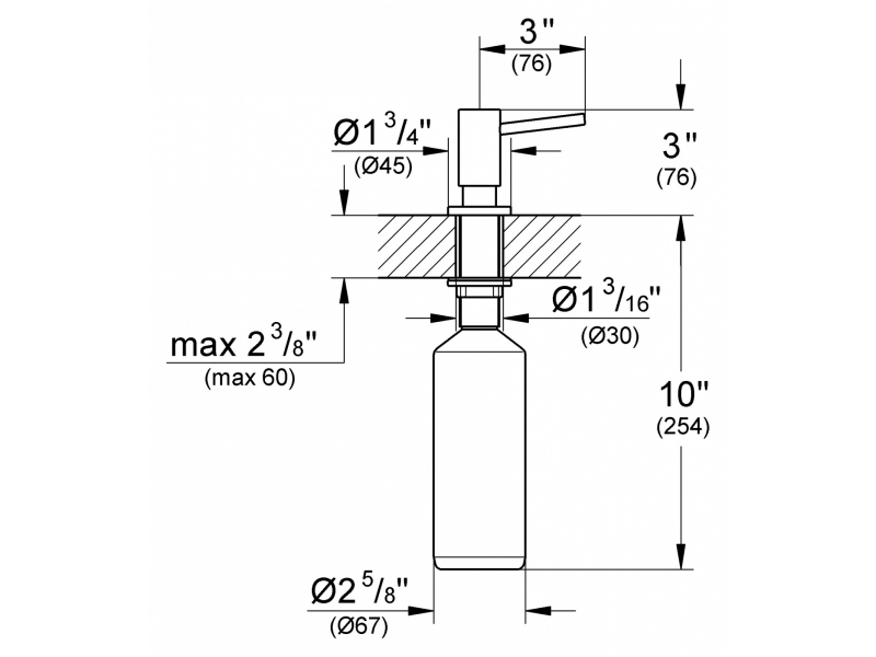 Купить Дозатор жидкого мыла Grohe Cosmopolitan 40535DC0, цвет суперсталь