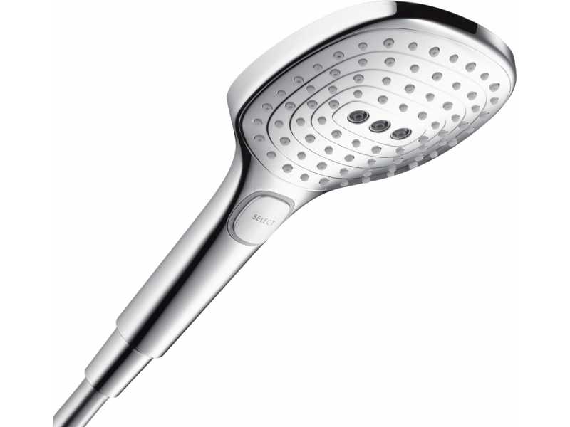 Купить Душевая система Hansgrohe Raindance E Showerpipe 360 1jet 27112400, белый/хром