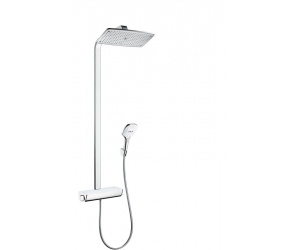 Душевая система Hansgrohe Raindance E Showerpipe 360 1jet 27112400, белый/хром