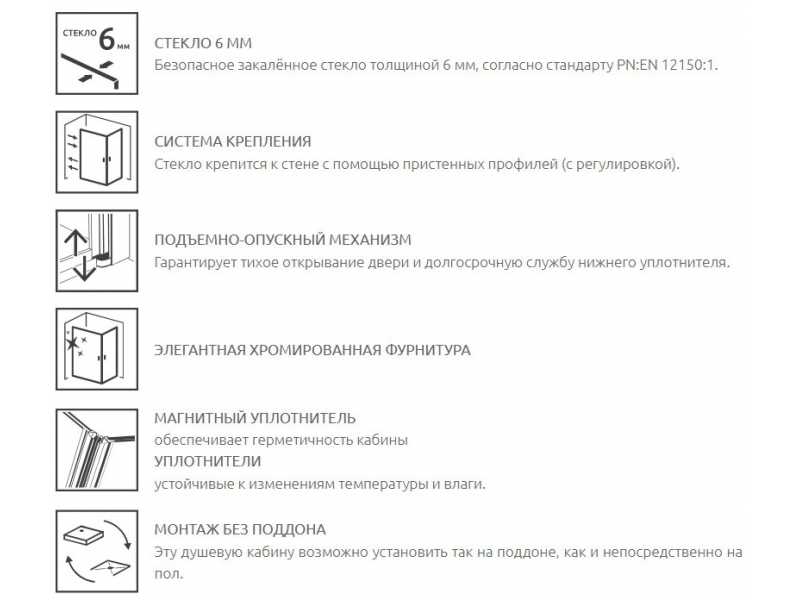 Купить Душевой уголок Radaway Almatea KDJ 90 х 100 х 195 см, стекло графит, профиль хром, L/R