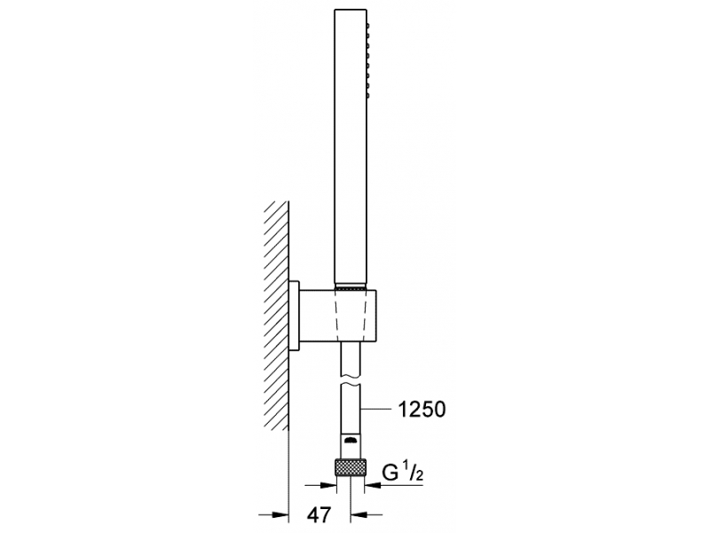 Купить Душевой набор Grohe Euphoria Cube 27702000