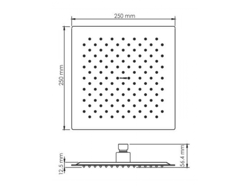 Купить Душевая система WasserKRAFT 8400 А84182, цвет - оружейная сталь