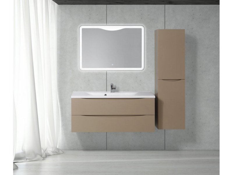 Купить Тумба под раковину BelBagno Marino MARINO-1200-2C-SO-BO-P, 120 х 45 х 55 см, Bianco Opaco - белый матовый