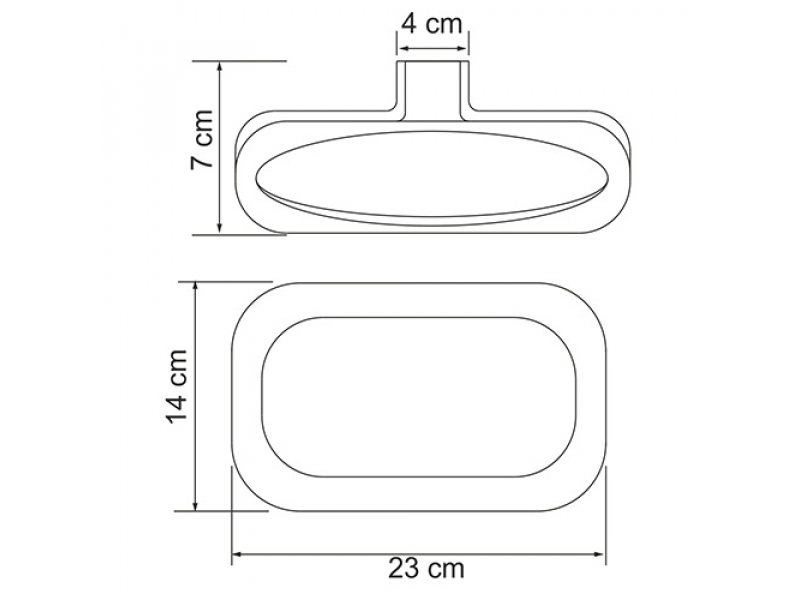 Купить Полотенцедержатель - кольцо WasserKRAFT Kammel K-8360WHITE, 23 см, белый