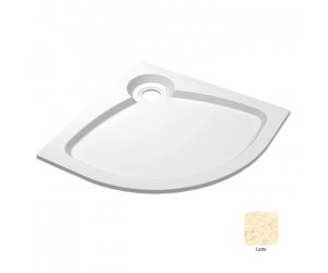 Поддон душевой Cezares Tray TRAY-S-R-100-550-56-LT, 100 х 100 см, латте, из искусственного камня