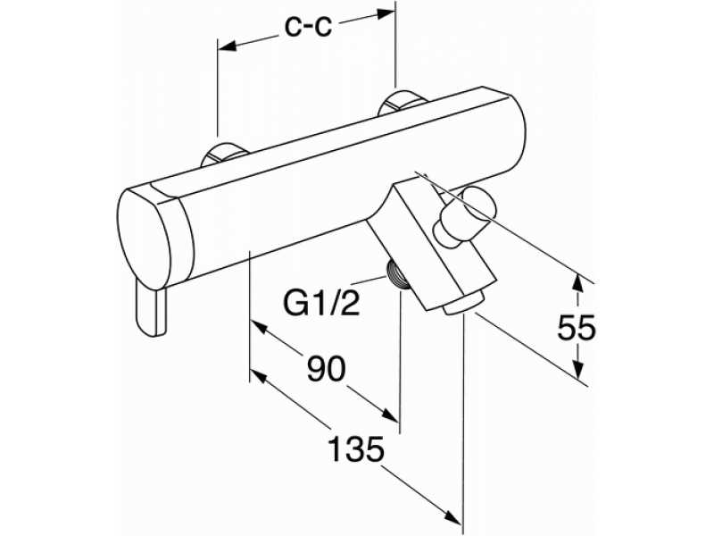 Купить Смеситель Gustavsberg Coloric 41219023