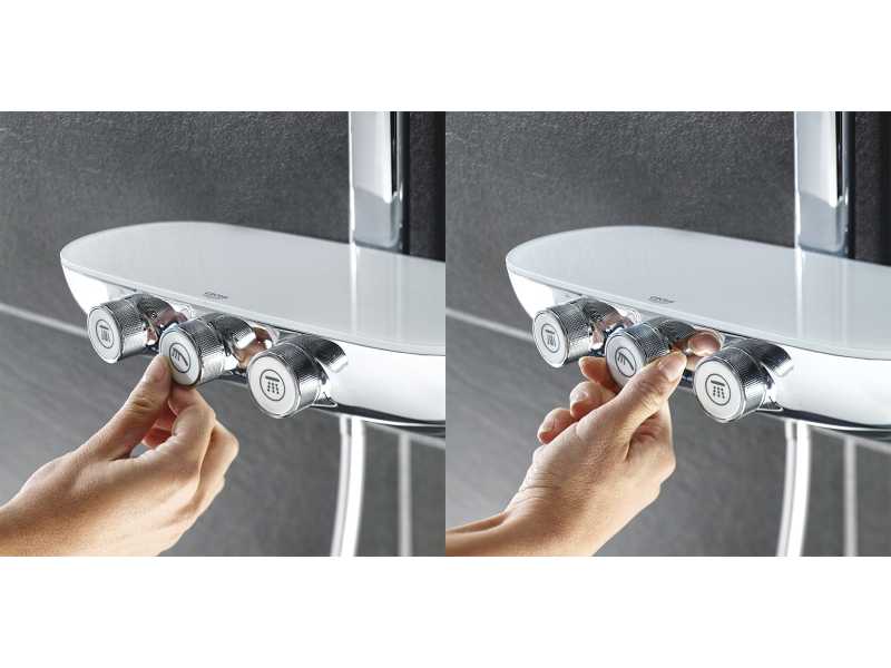 Купить Душевая система Grohe Rainshower Smart Control 26250000 с термостатом