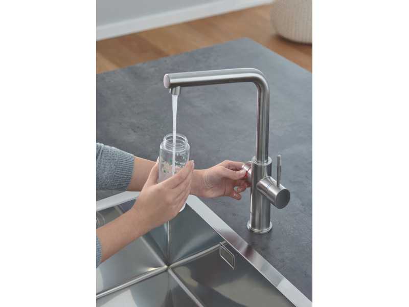 Купить Смеситель Grohe Red II Duo 30327DC1 для кухонной мойки, с водонагревателем