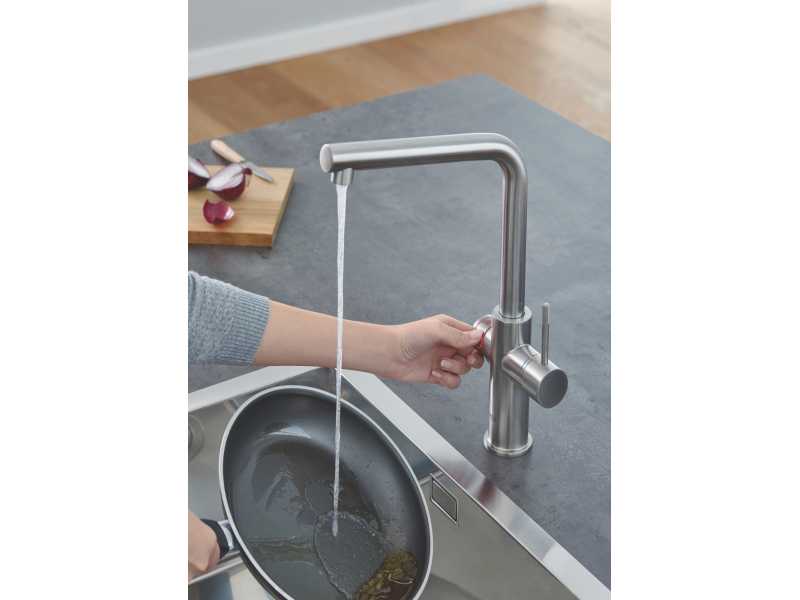 Купить Смеситель Grohe Red II Duo 30327DC1 для кухонной мойки, с водонагревателем