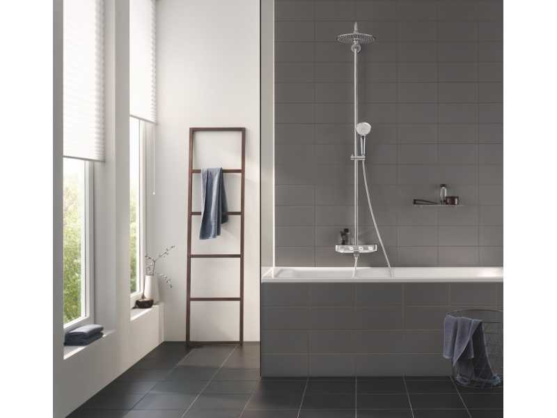 Купить Душевая система с термостатом Grohe Euphoria SmartControl 260 Mono 26510000, излив для ванны