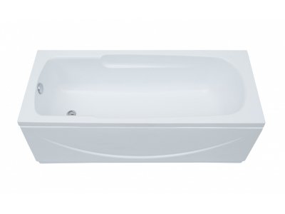 Ванна акриловая Aquanet Extra 160 x 70 см 255742, с каркасом, белая