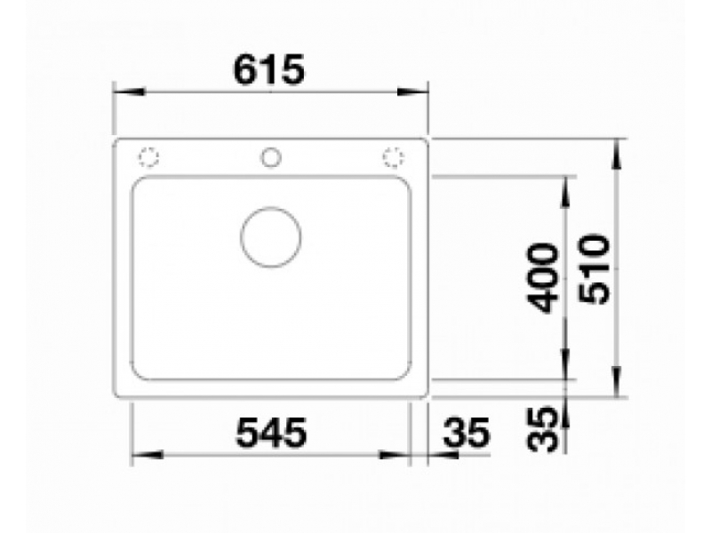 Купить Кухонная мойка Blanco Naya 6 60 см, 519640, искусственный гранит, алюметаллик