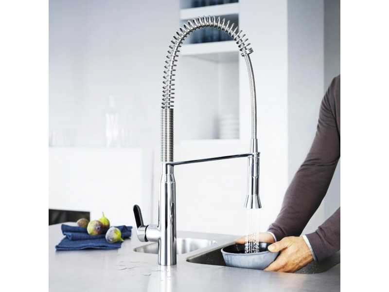 Купить Смеситель Grohe K7 32950000 для кухни, хром