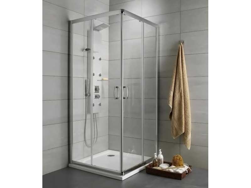 Купить Душевой уголок Radaway Premium Plus D, 80 x 90 x 190 см, стекло прозрачное