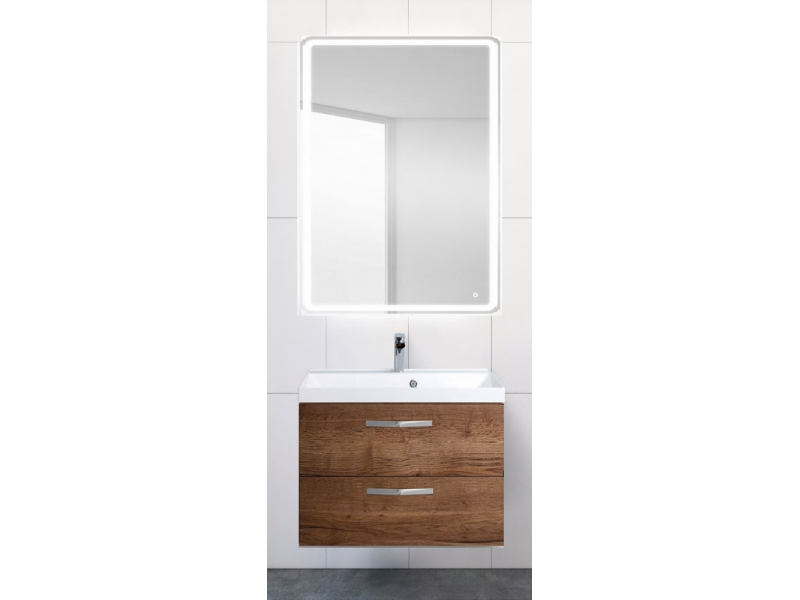 Купить Тумба под раковину BelBagno Aurora AURORA-600-2C-SO-RT подвесная (2 ящ.)