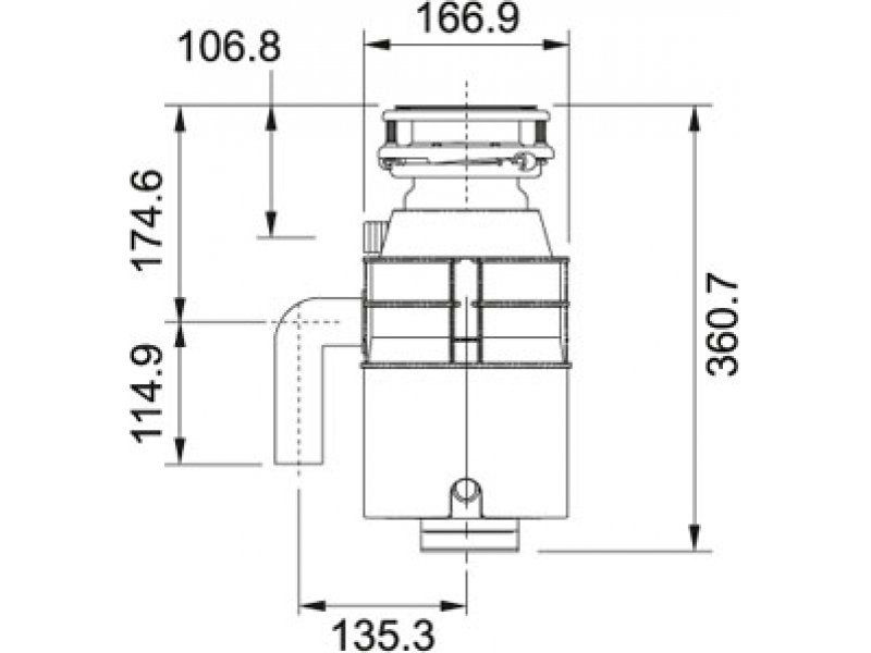 Купить Измельчитель пищевых отходов Franke WD 50 134.0253.918