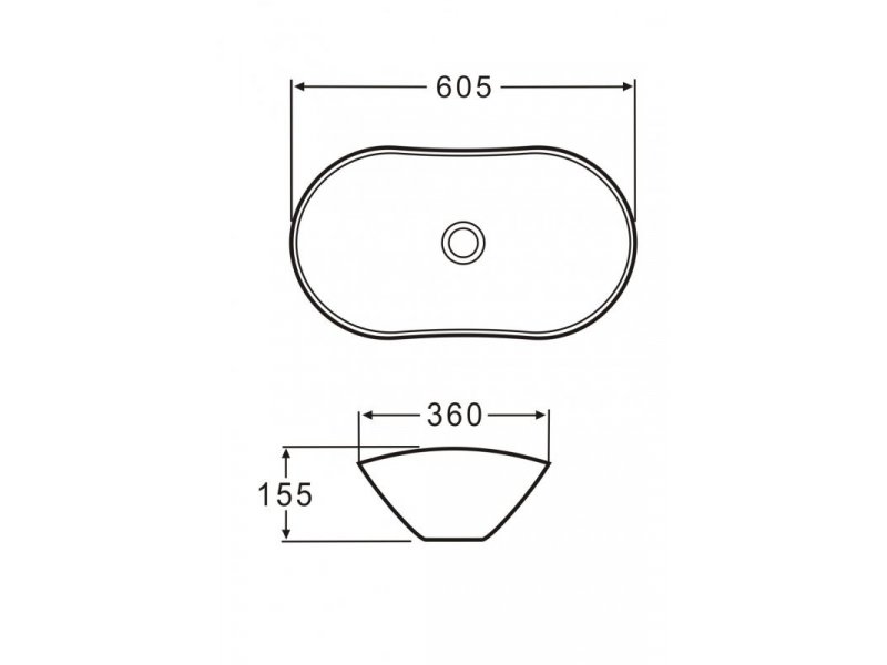 Купить Раковина BelBagno BB1404-H316 накладная 60 х 36 х 15 см, цвет бежевый матовый