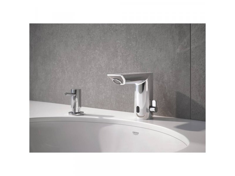 Купить Смеситель Grohe Bau Cosmopolitan E 36451000 для раковины, с инфракрасным управлением, на батарейках