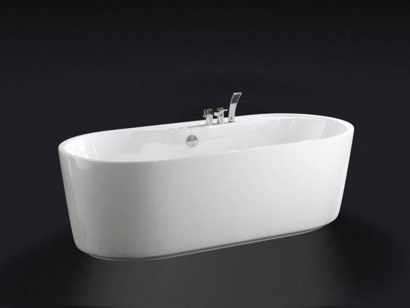 Купить Ванна акриловая BelBagno BB14-K, 180 х 85 см