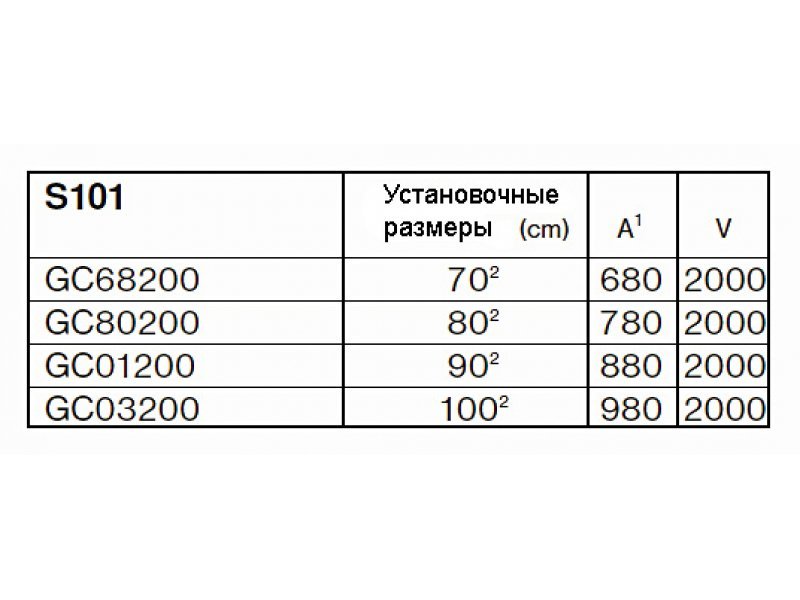 Купить Душевая дверь в проем Riho Scandic S-101 GC01200 90*200 см