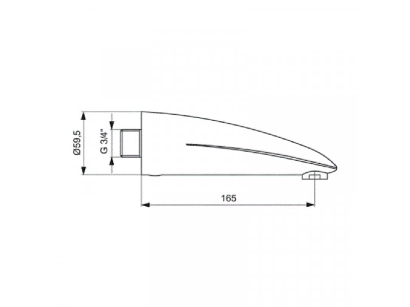 Купить Излив Ideal Standard A2924AA