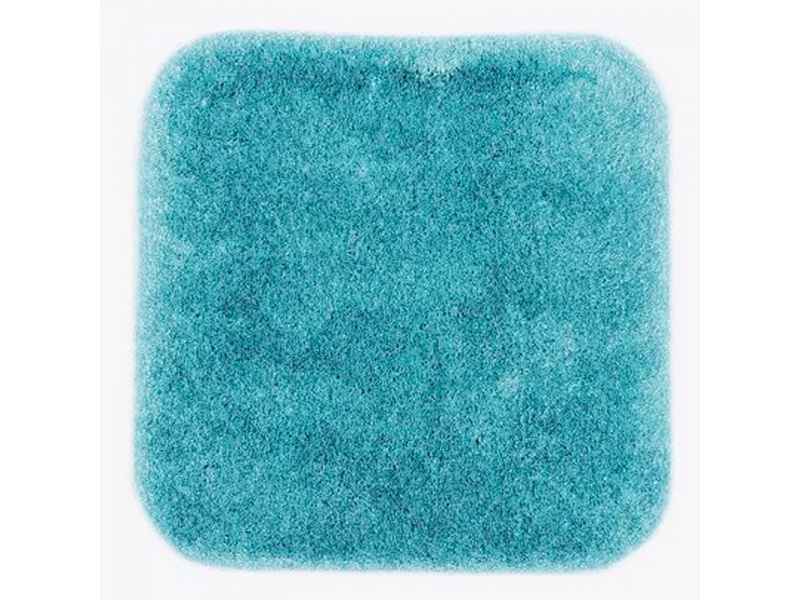 Купить Коврик WasserKraft Wern BM-2594 Turquoise напольный, цвет - бирюзовый, 55 х 57 см