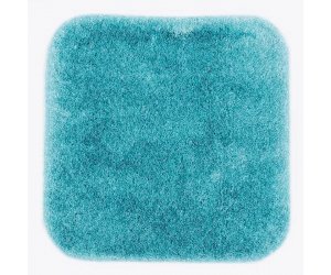 Коврик WasserKraft Wern BM-2594 Turquoise напольный, цвет - бирюзовый, 55 х 57 см