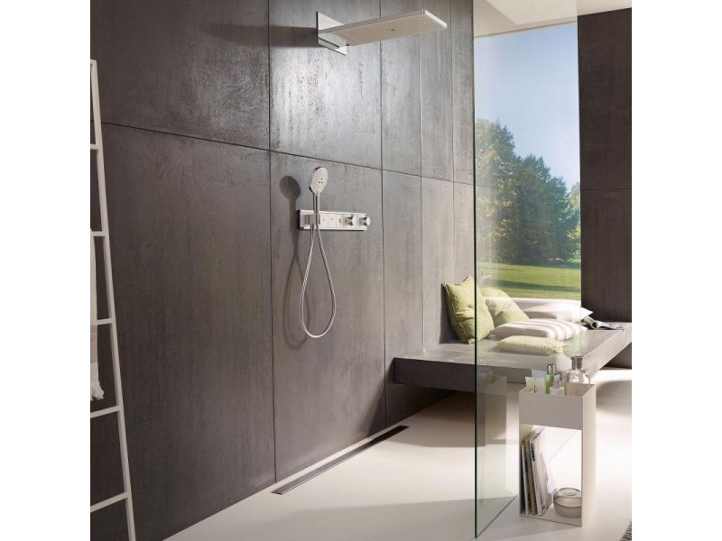 Купить Смеситель Hansgrohe RainSelect для душа, термостатический, белый/хром, 15357400