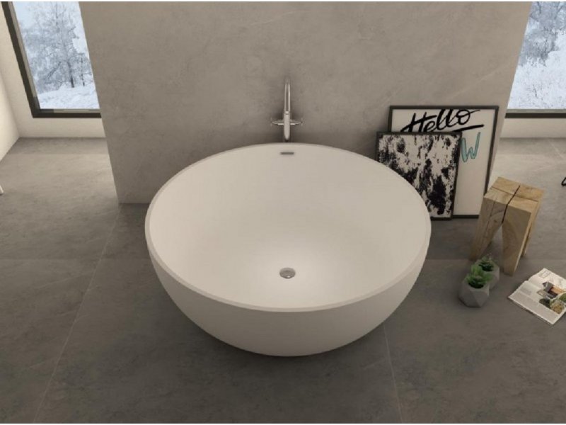 Купить Акриловая ванна BelBagno BB204-1500, 150 х 150 см, с каркасом и сливом-переливом, белая