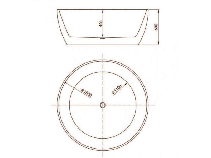 Купить Акриловая ванна BelBagno BB204-1500, 150 х 150 см, с каркасом и сливом-переливом, белая