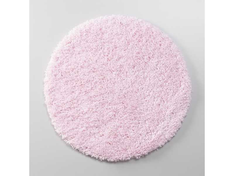 Купить Коврик WasserKraft BM-3917 Barely Pink напольный, цвет - розовый, 60 х 60 см