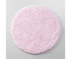 Коврик WasserKraft BM-3917 Barely Pink напольный, цвет - розовый, 60 х 60 см