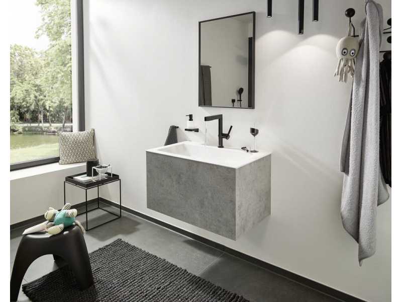 Купить Крючок двойной Hansgrohe AddStoris, черный хром, 41755340