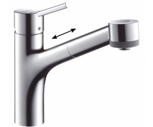 Смеситель Hansgrohe Talis S 32841000 для кухни с выдвижной лейкой