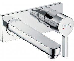 Смеситель для раковины Hansgrohe Metris S, хром глянцевый, 31163000