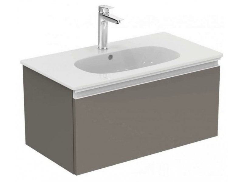 Купить Раковина Ideal Standard Tesi Vanity 80 см, белый, T3509V1