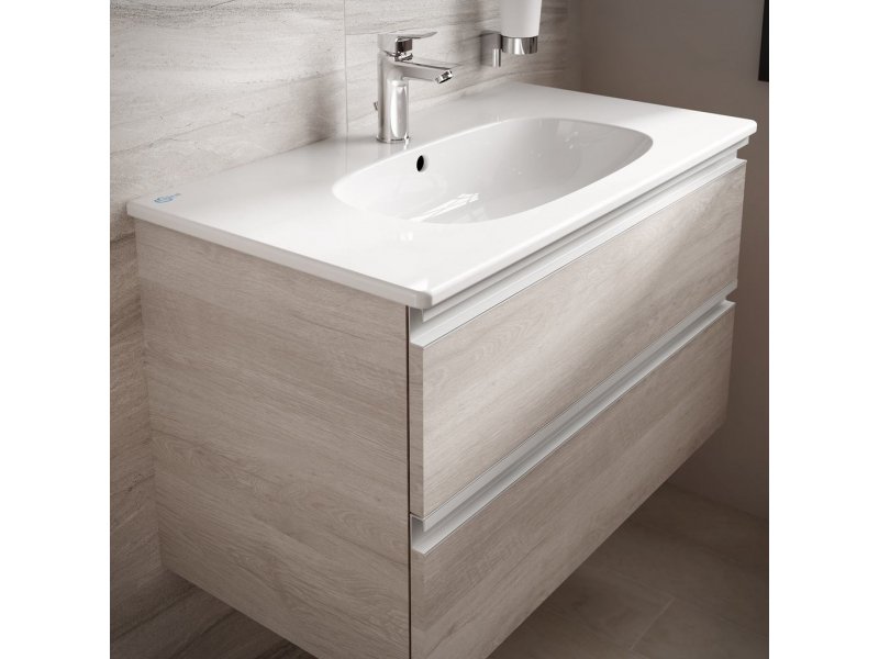 Купить Раковина Ideal Standard Tesi Vanity 80 см, белый, T3509V1