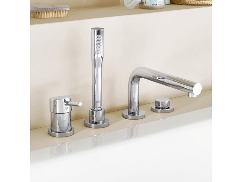 Купить Смеситель Grohe Lineare New для ванны и душа, на борт ванны, хром, 19577001