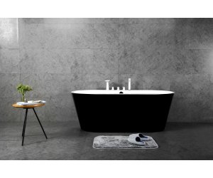 Ванна акриловая BelBagno BB200-1700-800-NERO, 170 х 80 см, цвет черный