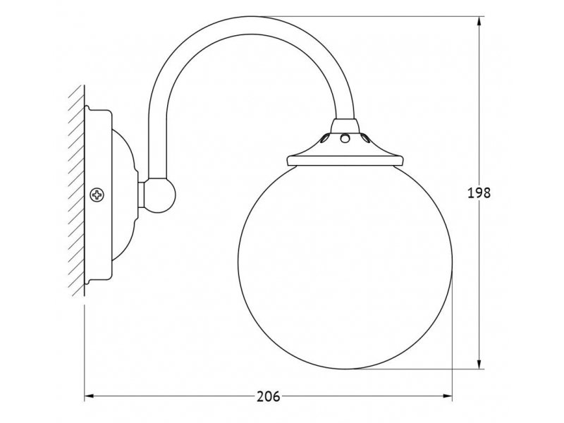 Купить Светильник 40W 3SC Stilmar UN STI 526, античная бронза