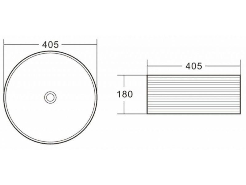 Купить Раковина BelBagno BB1406 накладная 40.5 х 40.5 х 18 см