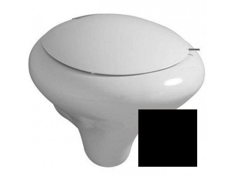 Купить Подвесной унитаз Vitra Istanbul 4254B070-0090 цвет черный