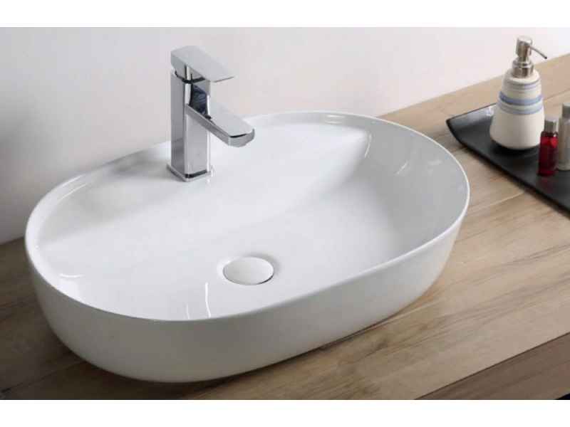 Купить Раковина BelBagno BB1346 накладная 61 х 41.5 х 14 см