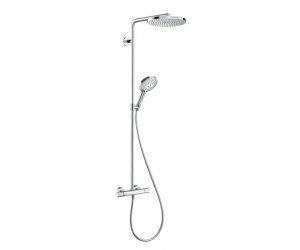 Душевая система Hansgrohe Raindance Select S Showerpipe 240 1jet PowderRain 27633000, хром