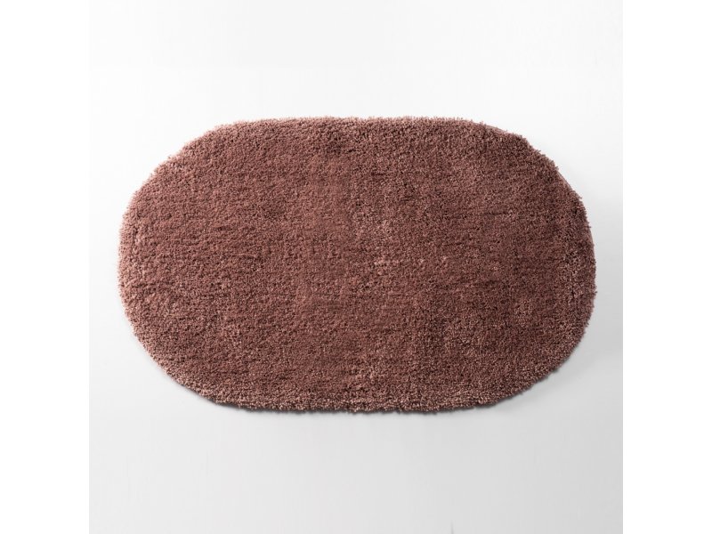 Купить Коврик WasserKraft BM-3942 Carob Brown напольный, цвет - коричневый, 60 х 100 см